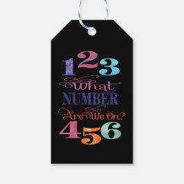 Bunco Player - Welche Nummer haben wir? Geschenkanhänger