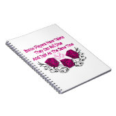 Bunco Players Hinweis Behaltend Notebook Notizblock (Rechte Seite)