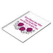 Bunco Players Hinweis Behaltend Notebook Notizblock (Linke Seite)