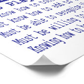 Bunco Players Poster gewollt (Ecke)