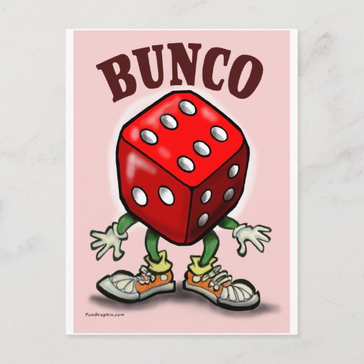 Bunco Postkarte (Vorderseite)