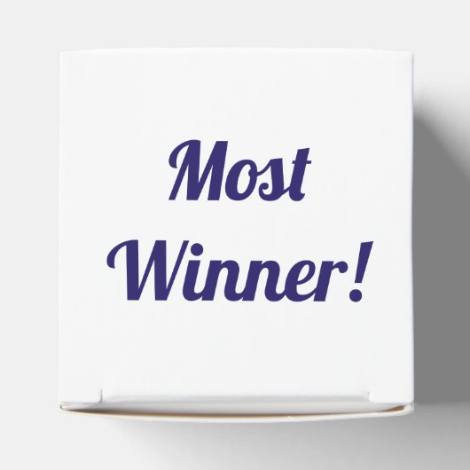 Bunco-Preisträger Bunco Player Dice Blue Geschenkschachtel (Oben)