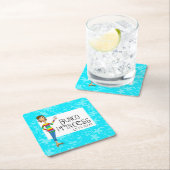 Bunco Prinzessin Coasters Rechteckiger Pappuntersetzer (Vor Ort)