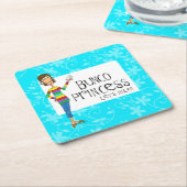 Bunco Prinzessin Coasters Rechteckiger Pappuntersetzer (angewinkelt)