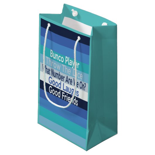 Bunco Prize Geschenk-Tasche Kleine Geschenktüte (Vorderseite Schrägansicht)