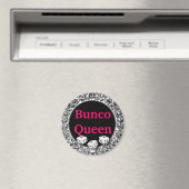 Bunco Queen Classic Design Magnet (In Situ (Geschirrspüler))