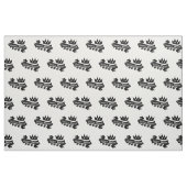 Bunco Queen Crown und Dice Ribbon Stoff (Fat Quarter (45,7 x 55,9 cm))