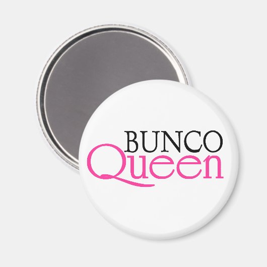 Bunco Queen Magnet (Vorderseite/Rückseite)