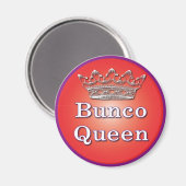 Bunco-Queen-Magnet Magnet (Vorderseite/Rückseite)