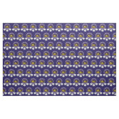 Bunco Queen Novelty Crown Dice Muster Stoff (Fat Quarter (45,7 x 55,9 cm))