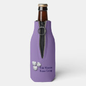 Bunco Queen Personalisiert Bottle Chiller Flaschenkühler (Flasche Rückseite)
