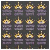 Bunco Queen Player Black Stoff (Muster)