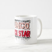 bunco Rockstar im Rosa Kaffeetasse (VorderseiteRechts)