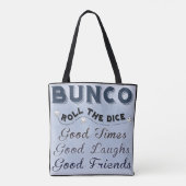Bunco Rolle die Würfel-Tasche Tasche (Rückseite)