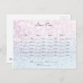 Bunco Schein Postkarte (Vorne/Hinten)