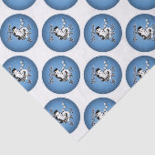 Bunco Seidenpapier - Retro, welche Zahl wir (Ausschnitt)