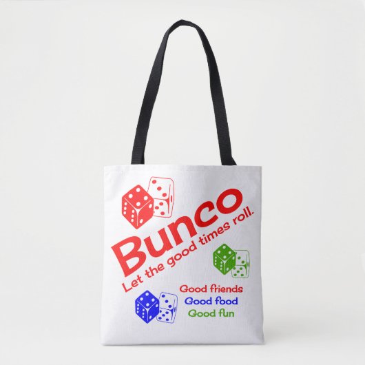 Bunco-Speicher Tasche (Vorderseite)
