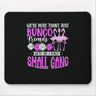 Bunco Spiel Flamingo Design für einen Bunco Babe Mousepad