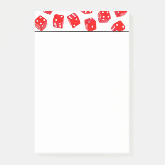 Bunco-Spiel Post-it Klebezettel