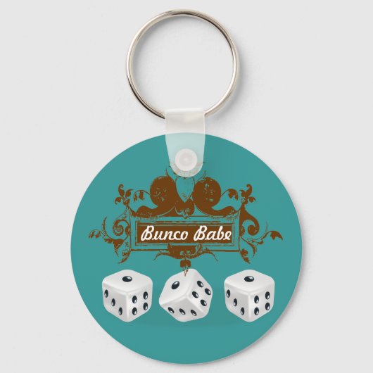 Bunco-Spieldesign Schlüsselanhänger (Vorderseite)