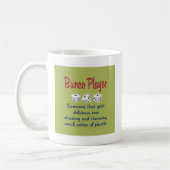 Bunco Spieler - Definition Kaffeetasse (Links)