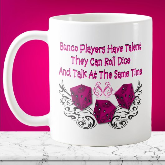 Bunco Spieler haben Talent #2 Kaffeetasse