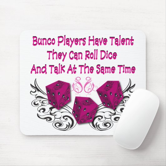 bunco Spieler haben Talent #2 Mousepad (Mit Mouse)