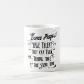 Bunco Spieler haben Talent mit Kronen Kaffeetasse (Mittel)