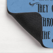 Bunco Spieler haben Talent mit Kronen Mousepad (Ecke)