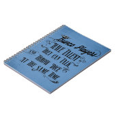 Bunco Spieler haben Talent mit Kronen Notizblock (Linke Seite)