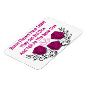 Bunco Spieler haben Talentmagneten Magnet (Linke Seite)