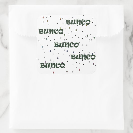 Bunco Stickers (Tasche)