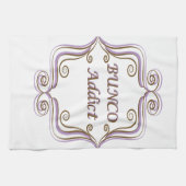 Bunco Süchtiger Handtuch (Horizontal)