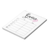 Bunco Tally Sheet Pad Notizblock (Rotiert)