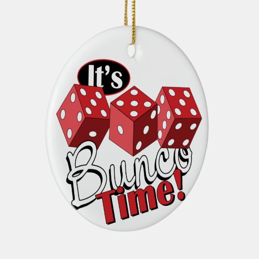 Bunco TIme Keramik Ornament (Rechts)