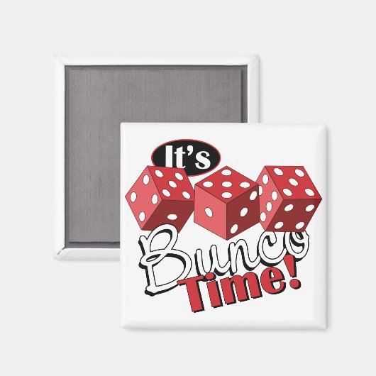 Bunco TIme Magnet (Vorderseite/Rückseite)