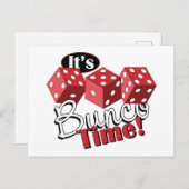Bunco TIme Postkarte (Vorne/Hinten)