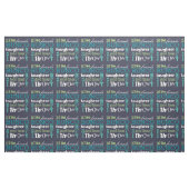 Bunco U-Bahn Art Novelty Blumenmuster Stoff (Fat Quarter (45,7 x 55,9 cm))