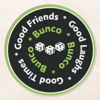 Bunco Untersetzer - Bunco gute Freunde