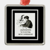 Bunco Verlierer Ornament Aus Metall (Vorne)