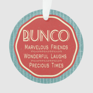 Bunco Vintage Emblem Ornament