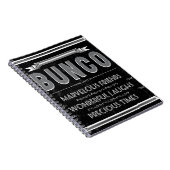 Bunco Vintage-Typografie Notizblock (Rechte Seite)