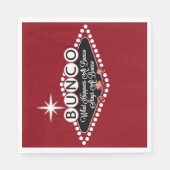 Bunco - Was passiert bei Bunco Serviette (Vorderseite)