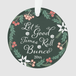 Bunco Weihnachtsfeiertag Ornament