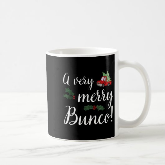 Bunco Weihnachtsgeschenk Sehr Merry Bunco Kaffeetasse (Rechts)