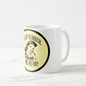 Bunco, welche Zahl wir auf #2 sind Kaffeetasse (VorderseiteRechts)