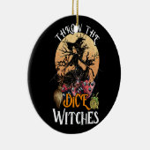 Bunco Wirf die würzigen Hexen Bunco Game Lover Hal Keramik Ornament (Rechts)