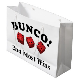 Bunco Würfel-Geschenk2. die meisten Gewinne Große Geschenktüte