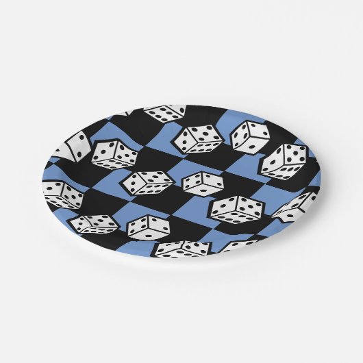 Bunco, Würfel, Vegas Theme Party Teller (Schrägansicht)