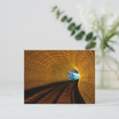 Bund Tourist Tunnel Postkarte (Stehend Vorderseite)